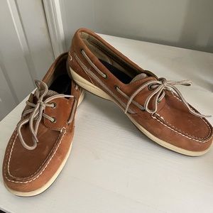 Sperry Top Sider Intrepid Boat Shoe Leather 9M